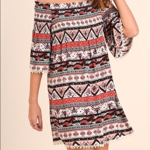 Off The Shoulder Mini Dress